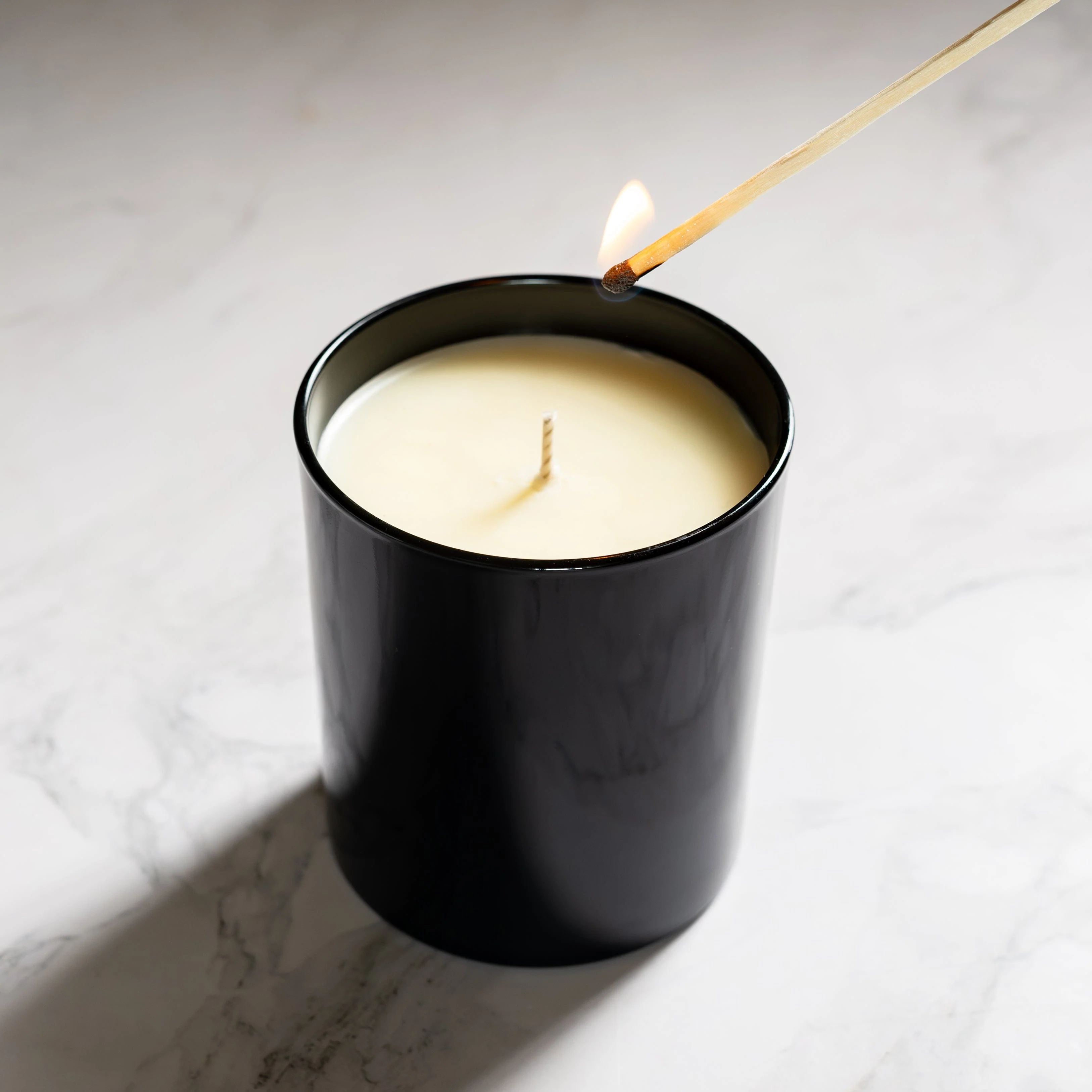 30cl Lotti Candle Jar - Black Gloss - Image 3