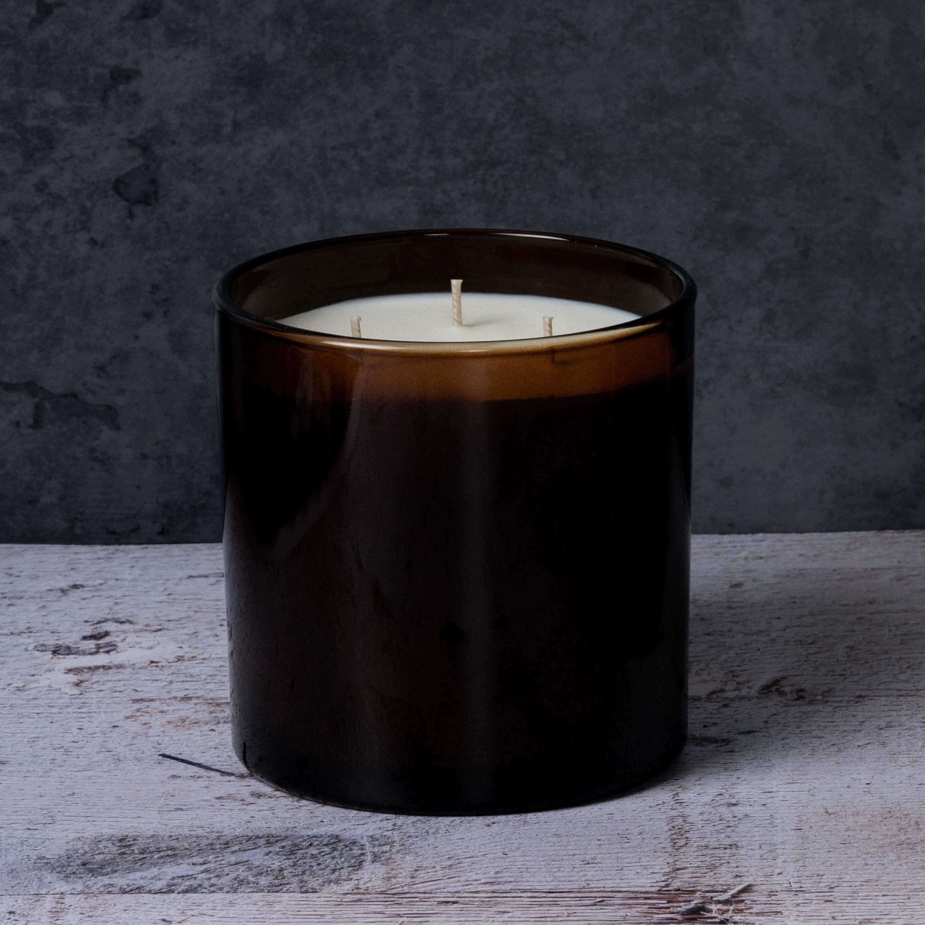 64cl Ebony Candle Jar- Amber - Image 3