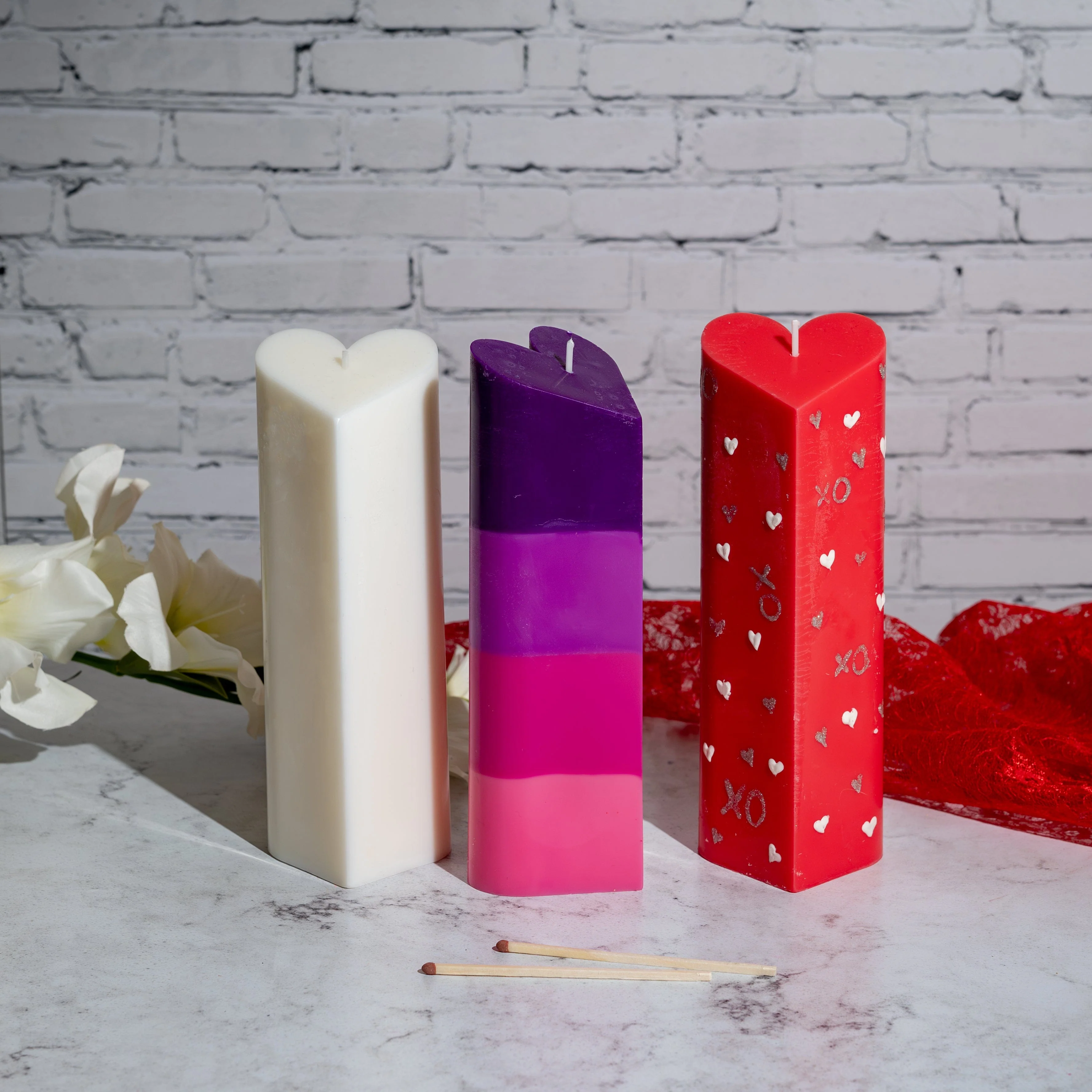 Heart - Pillar Candle Mould - Image 3