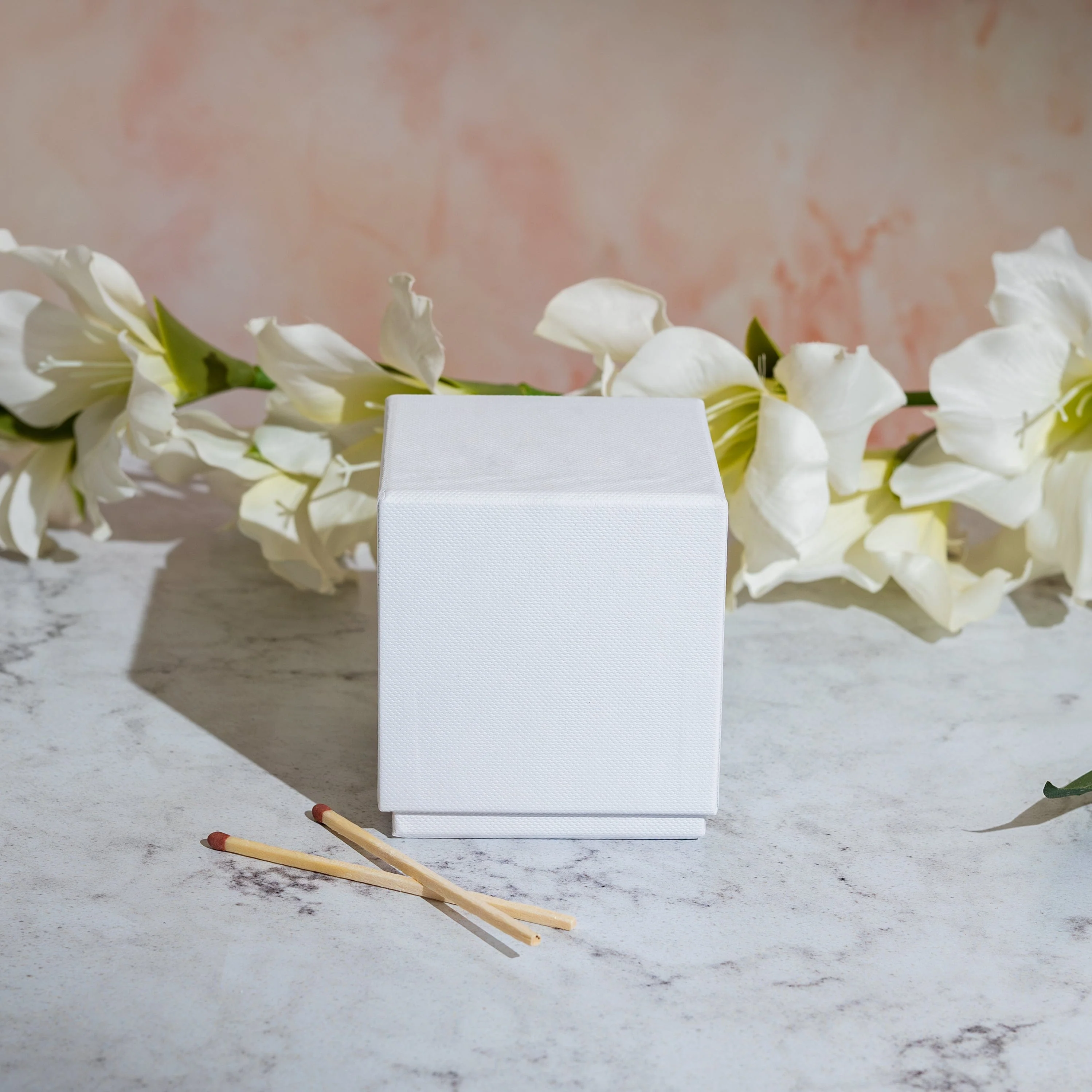 White Rigid Candle Box (Size 2) - Image 4