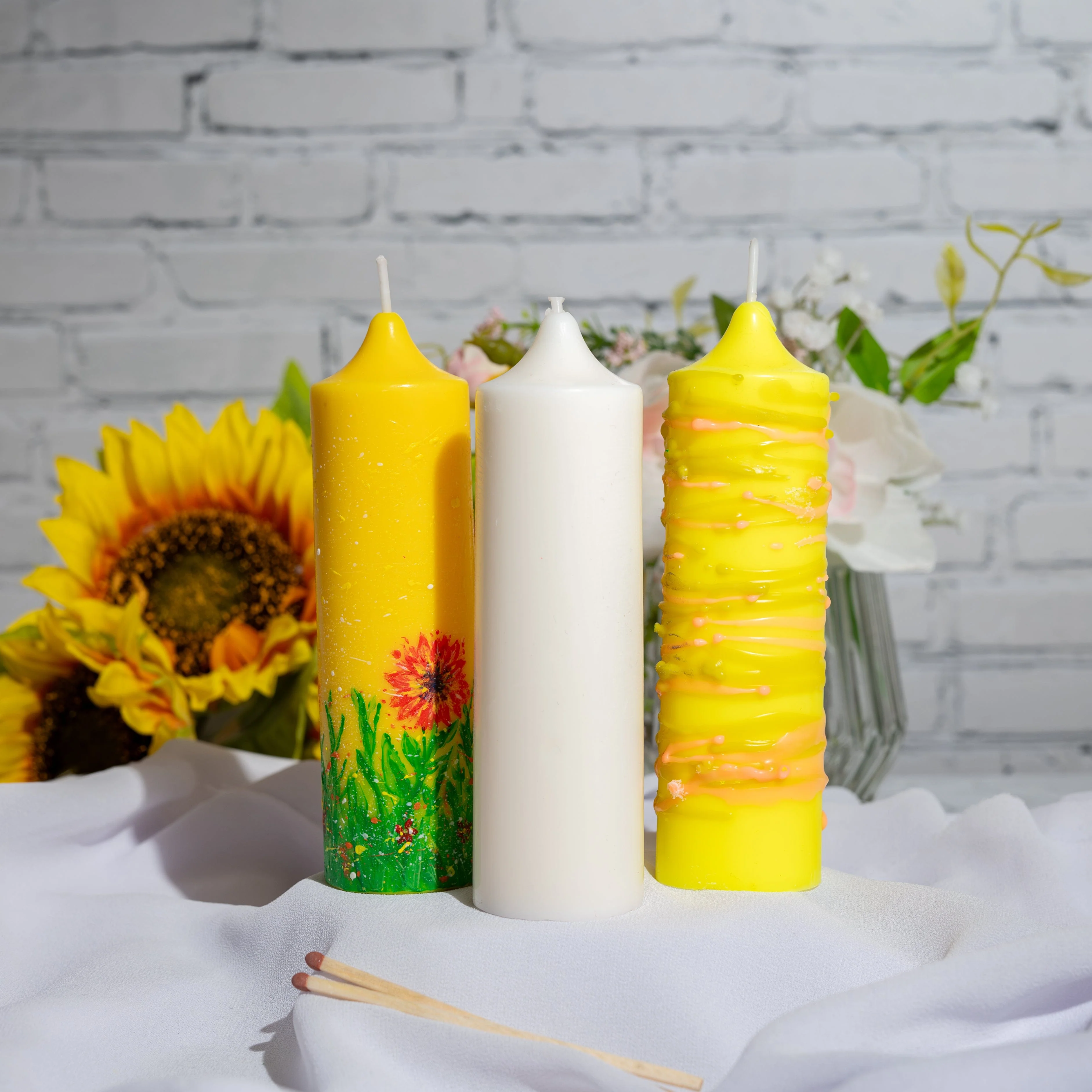 Pointed Cylinder 40x123 - Pillar Candle Mould - Image 3