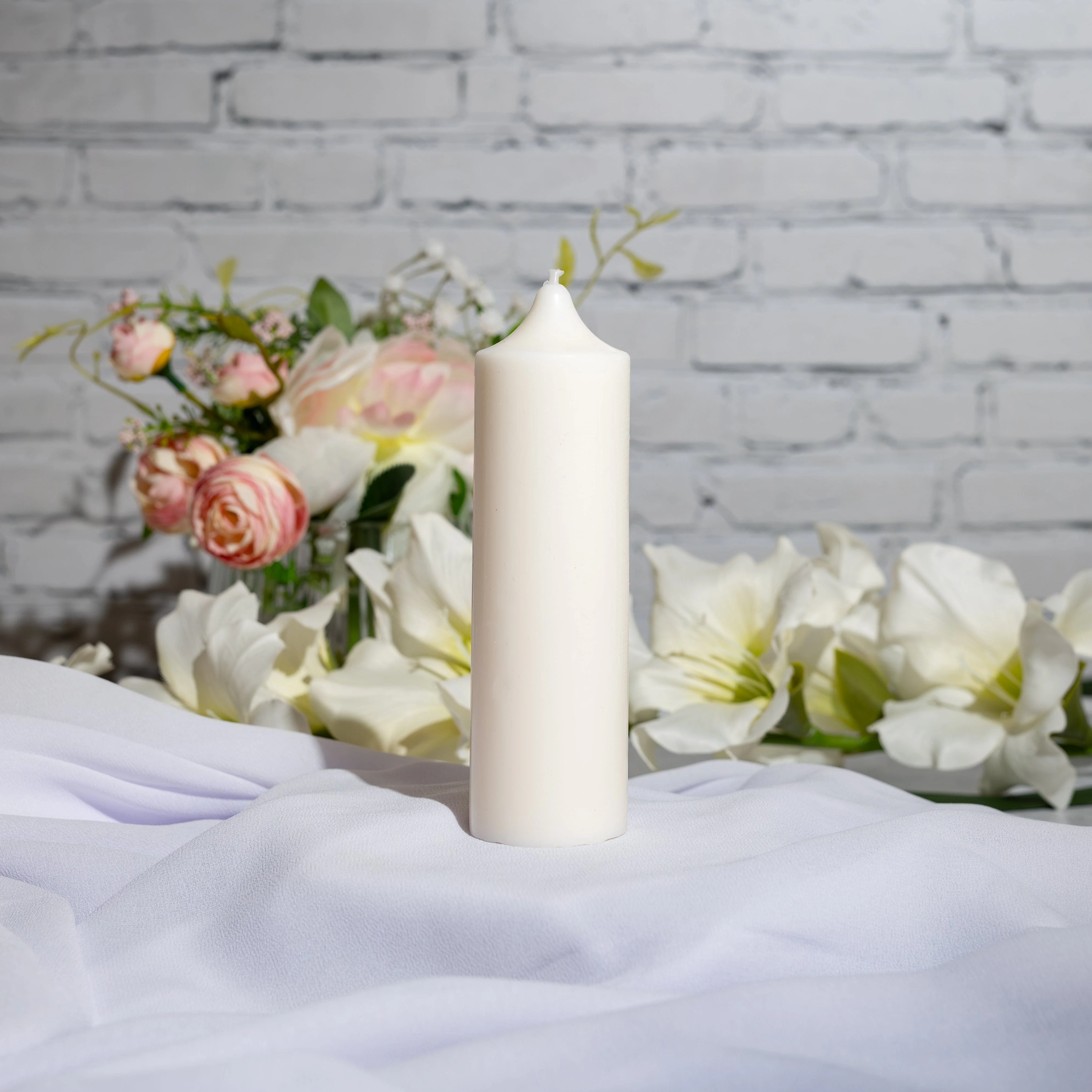 Pointed Cylinder 40x123 - Pillar Candle Mould - Image 4