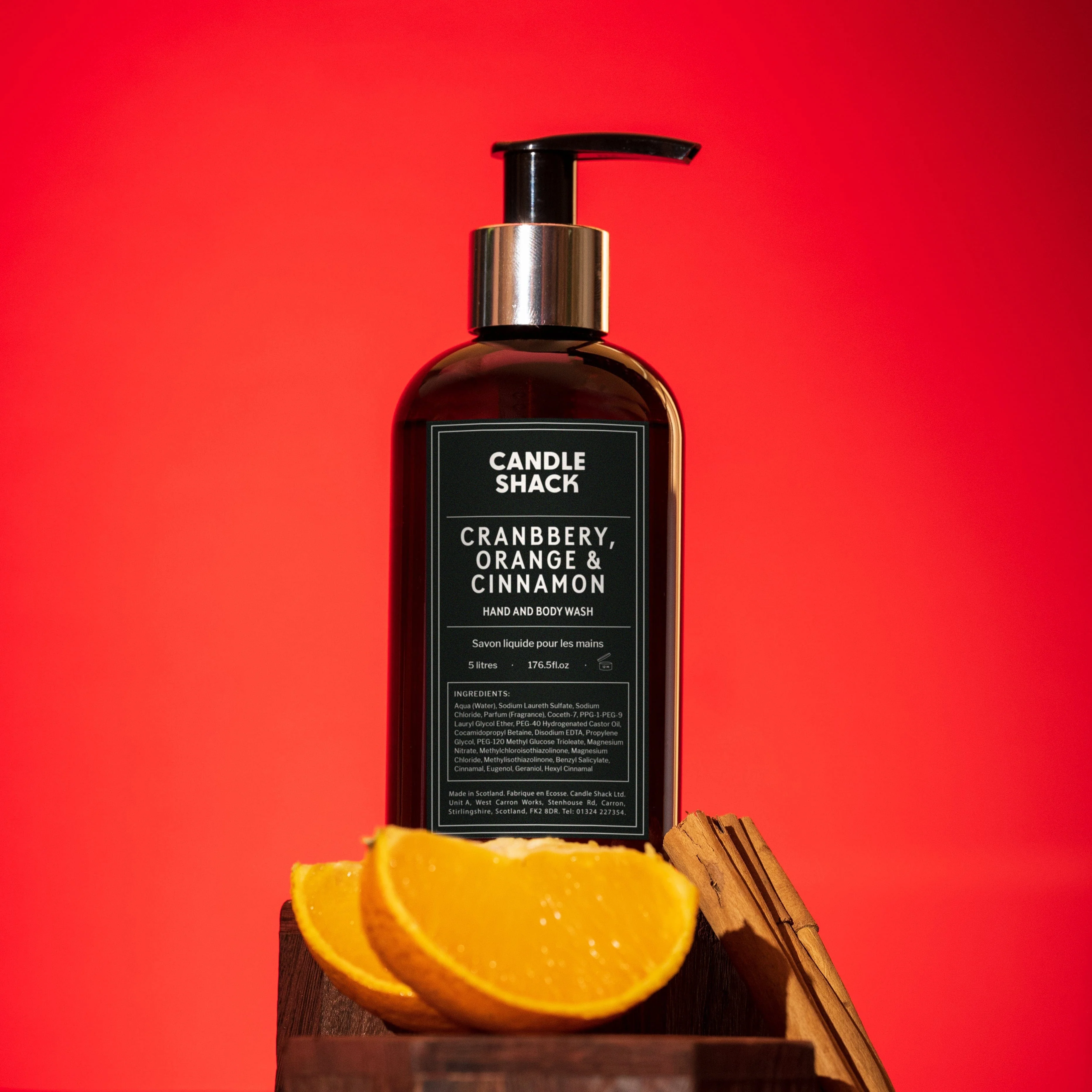 Soap2Go - Cranberry, Orange & Cinnamon Liquid Soap - Image 3